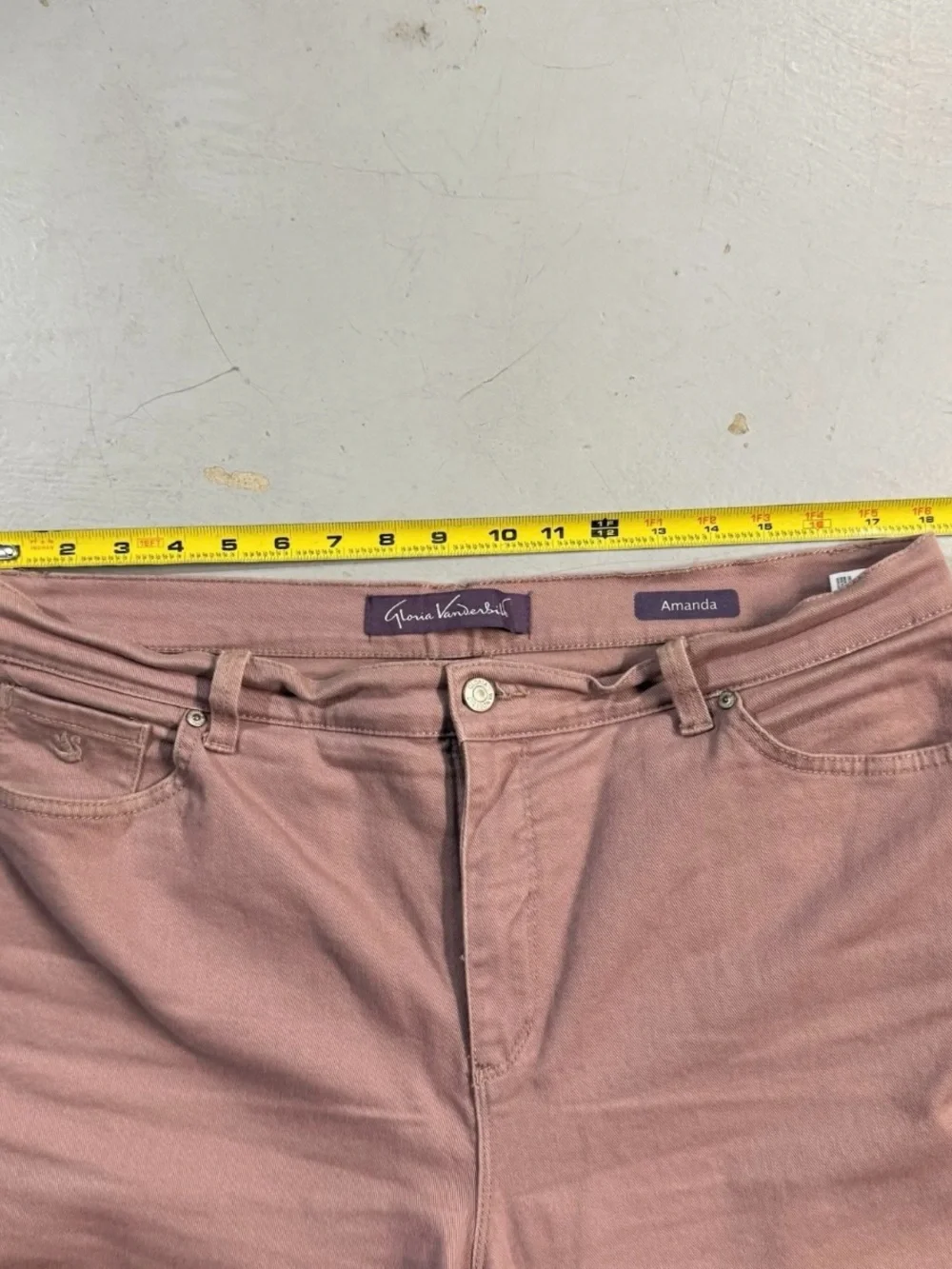 Gloria Vanderbilt Amanda Straight Fit Jeans Womens 16 Short Lot Of 4
